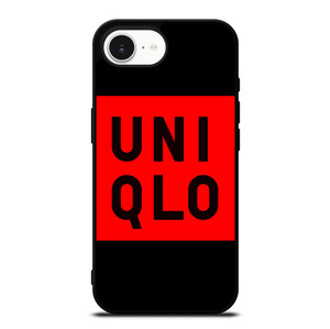 UNIQLO LOGO RED BLACK iPhone 16e Case Cover UNIQLO LOGO RED BLACK iPhone 16e Case Cover