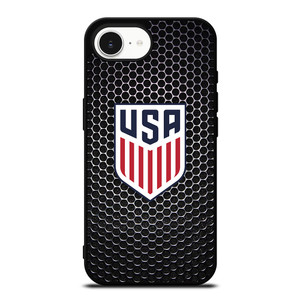 USA SOCCER LOGO CARBON iPhone 16e Case Cover USA SOCCER LOGO CARBON iPhone 16e Case Cover
