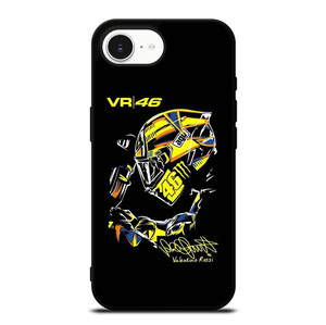 VALENTINO ROSSI THE DOCTOR 46 SIGNATURE iPhone 16e Case Cover VALENTINO ROSSI THE DOCTOR 46 SIGNATURE iPhone 16e Case Cover