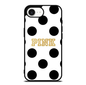 VICTORIA S SECRET PINK POLKADOTS iPhone 16e Case Cover VICTORIA S SECRET PINK POLKADOTS iPhone 16e Case Cover