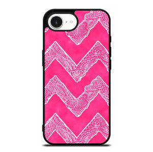 WHITE FLORAL PAISLEY CHEVRON PATTERN iPhone 16e Case Cover WHITE FLORAL PAISLEY CHEVRON PATTERN iPhone 16e Case Cover