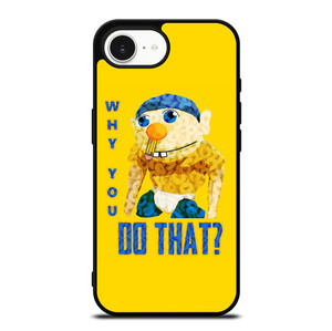WHY YOU DO THAT SML JEFFY iPhone 16e Case Cover WHY YOU DO THAT SML JEFFY iPhone 16e Case Cover