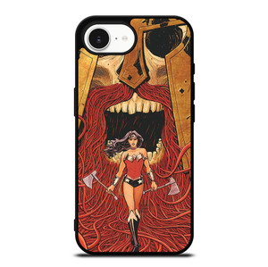 WONDER WOMAN CARTOON iPhone 16e Case Cover WONDER WOMAN CARTOON iPhone 16e Case Cover