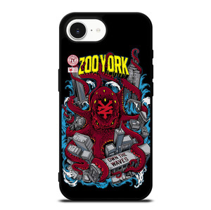 ZOO YORK LOGO OCTOPUS iPhone 16e Case Cover ZOO YORK LOGO OCTOPUS iPhone 16e Case Cover