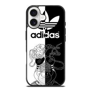 ADIDAS BLACK & WHITE iPhone 17 Case Cover
