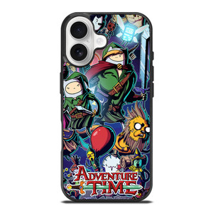 ADVENTURE TIME LEGEND OF ZELDA iPhone 17 Case Cover