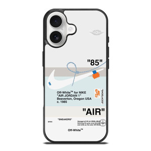 AIR JORDAN OFF WHITE NIKE SNEAKERS iPhone 17 Case Cover AIR JORDAN OFF WHITE NIKE SNEAKERS iPhone 17 Case Cover
