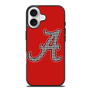 ALABAMA CRIMSON TIDE HOUNDSTOOTH ICON iPhone 17 Case Cover