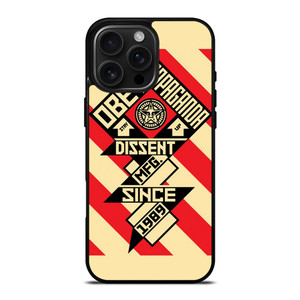 OBEY PROPAGANDA iPhone 16 Pro Max Case Cover OBEY PROPAGANDA iPhone 16 Pro Max Case Cover