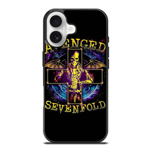 AVENGED SEVENFOLD BAND LOGO SKULL iPhone 17 Case Cover AVENGED SEVENFOLD BAND LOGO SKULL iPhone 17 Case Cover