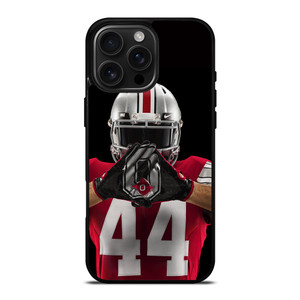 OHIO STATE BUCKEYES FOOTBALL iPhone 16 Pro Max Case Cover OHIO STATE BUCKEYES FOOTBALL iPhone 16 Pro Max Case Cover