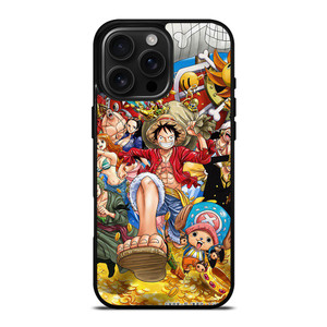 ONE PIECCE LUFFY AND FRIENDS iPhone 16 Pro Max Case Cover ONE PIECCE LUFFY AND FRIENDS iPhone 16 Pro Max Case Cover