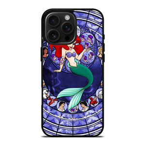 ARIEL THE LITTLE MERMAID ART GLASSES iPhone 16 Pro Max Case Cover ARIEL THE LITTLE MERMAID ART GLASSES iPhone 16 Pro Max Case Cover