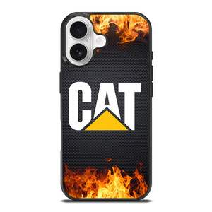 CATERPILLAR CAT TRACTOR LOGO FIRE iPhone 17 Case Cover
