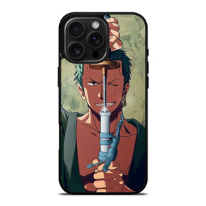 ONE PIECE ZORO SWORD iPhone 16 Pro Max Case Cover ONE PIECE ZORO SWORD iPhone 16 Pro Max Case Cover