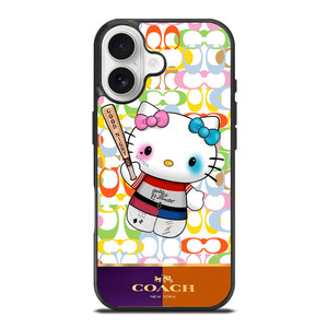 COACH NEW YORK LOGO HELLO KITTY HARLEY QUINN iPhone 17 Case Cover COACH NEW YORK LOGO HELLO KITTY HARLEY QUINN iPhone 17 Case Cover