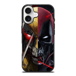 DEADPOOL X WOLVERINE SKULL ICON iPhone 17 Case Cover