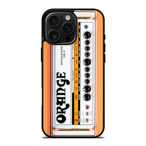 ORANGE GUITAR BASS AMP HEAD iPhone 16 Pro Max Case Cover ORANGE GUITAR BASS AMP HEAD iPhone 16 Pro Max Case Cover