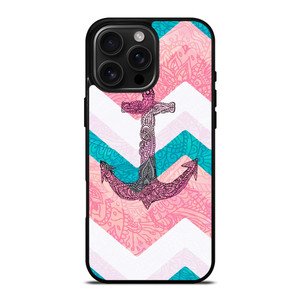 PAISLEY TRIBAL NAUTICAL ANCHOR iPhone 16 Pro Max Case Cover PAISLEY TRIBAL NAUTICAL ANCHOR iPhone 16 Pro Max Case Cover