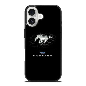 FORD MUSTANG LOGO BLACK iPhone 17 Case Cover