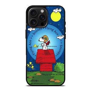 PEANUTS SNOOPY THE FLYING ACE iPhone 16 Pro Max Case Cover PEANUTS SNOOPY THE FLYING ACE iPhone 16 Pro Max Case Cover