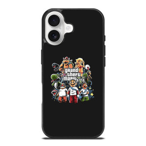 GRAND THEFT AUTO V MARIO BROSS iPhone 17 Case Cover