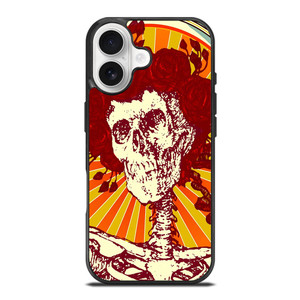 GRATEFUL DEAD SKULL ART iPhone 17 Case Cover