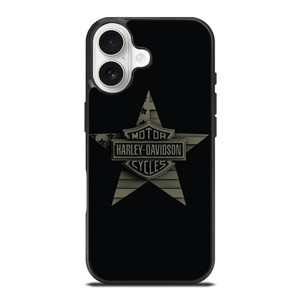 HARLEY DAVIDSON MOTORCYCLES COMPANY LOGO STAR iPhone 17 Case Cover HARLEY DAVIDSON MOTORCYCLES COMPANY LOGO STAR iPhone 17 Case Cover