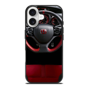 HONDA CIVIC TYPE R STEERING WHEEL iPhone 17 Case Cover HONDA CIVIC TYPE R STEERING WHEEL iPhone 17 Case Cover