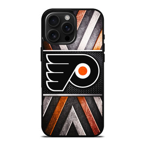 PHILADELPIA FLYERS METAL LOGO iPhone 16 Pro Max Case Cover PHILADELPIA FLYERS METAL LOGO iPhone 16 Pro Max Case Cover