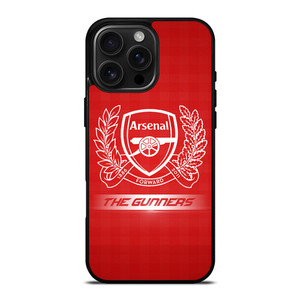 ARSENAL FC THE GUNNERS iPhone 16 Pro Max Case Cover ARSENAL FC THE GUNNERS iPhone 16 Pro Max Case Cover
