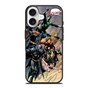 JUSTICE LEAGUE DC SUPERHEROES iPhone 17 Case Cover JUSTICE LEAGUE DC SUPERHEROES iPhone 17 Case Cover