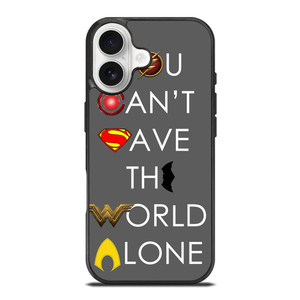 JUSTICE LEAGUE SAVE THE WORLD iPhone 17 Case Cover JUSTICE LEAGUE SAVE THE WORLD iPhone 17 Case Cover