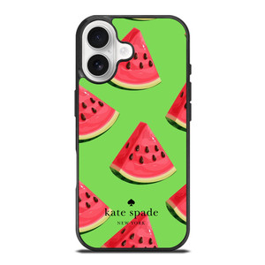 KATE SPADE NEW YORK FASHION LOGO WATER MELON ICON iPhone 17 Case Cover KATE SPADE NEW YORK FASHION LOGO WATER MELON ICON iPhone 17 Case Cover