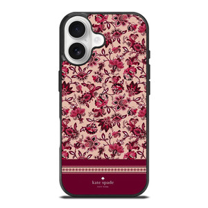 KATE SPADE NEW YORK RED FLORAL iPhone 17 Case Cover KATE SPADE NEW YORK RED FLORAL iPhone 17 Case Cover
