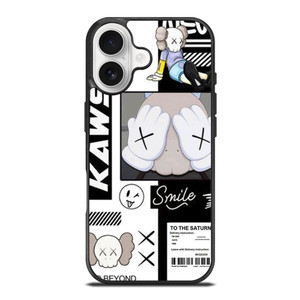 KAWS ICON SMILE iPhone 17 Case Cover
