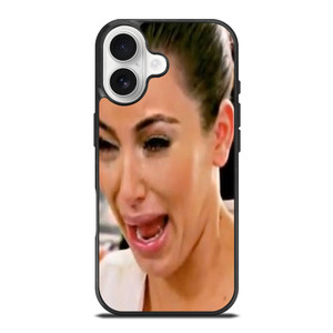 KIM KARDASHIAN UGLY CRYING FACE iPhone 17 Case Cover KIM KARDASHIAN UGLY CRYING FACE iPhone 17 Case Cover
