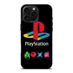 PLAY STATION CLASSIC LOGO iPhone 16 Pro Max Case Cover PLAY STATION CLASSIC LOGO iPhone 16 Pro Max Case Cover