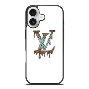 LOUIS VUITTON LV MELTING LOGO PATTERN iPhone 17 Case Cover LOUIS VUITTON LV MELTING LOGO PATTERN iPhone 17 Case Cover