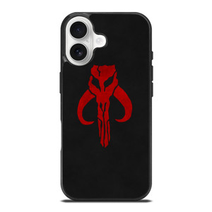 MANDALORIAN RED SKULL LOGO iPhone 17 Case Cover MANDALORIAN RED SKULL LOGO iPhone 17 Case Cover