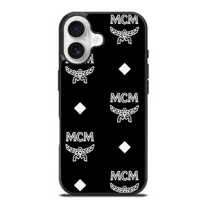 MCM WORLDWIDE LOGO BLACK iPhone 17 Case Cover MCM WORLDWIDE LOGO BLACK iPhone 17 Case Cover