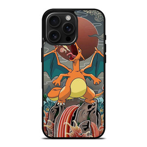 POKEMON POCKET MONSTERS CHARIZAR ART iPhone 16 Pro Max Case Cover POKEMON POCKET MONSTERS CHARIZAR ART iPhone 16 Pro Max Case Cover