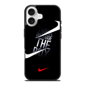 NIKE THINK OUTSIDE THE BOX iPhone 17 Case Cover NIKE THINK OUTSIDE THE BOX iPhone 17 Case Cover