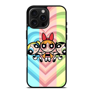 POWERPUFF GIRLS CARTOON NETWORK iPhone 16 Pro Max Case Cover POWERPUFF GIRLS CARTOON NETWORK iPhone 16 Pro Max Case Cover