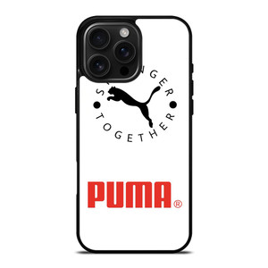 PUMA STRONGER TOGETHER iPhone 16 Pro Max Case Cover PUMA STRONGER TOGETHER iPhone 16 Pro Max Case Cover