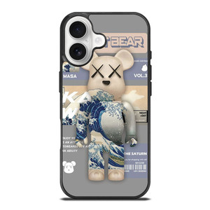 ROBOT BEAR MASA KAWS VOL 3 iPhone 17 Case Cover ROBOT BEAR MASA KAWS VOL 3 iPhone 17 Case Cover