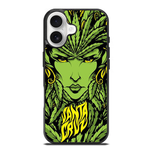 SANTA CRUZ SKATEBOARD LADY LEAFS iPhone 17 Case Cover SANTA CRUZ SKATEBOARD LADY LEAFS iPhone 17 Case Cover