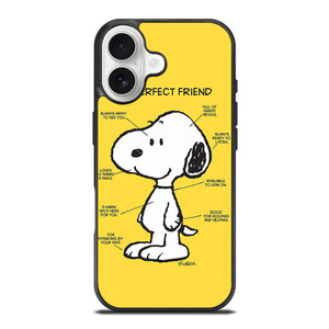 SNOOPY DOG PERFECT FRIEND iPhone 17 Case Cover SNOOPY DOG PERFECT FRIEND iPhone 17 Case Cover
