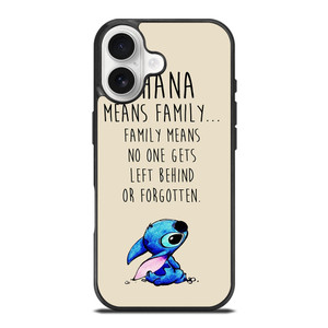 STITCH LILLO OHANA FAMILY QUOTES iPhone 17 Case Cover STITCH LILLO OHANA FAMILY QUOTES iPhone 17 Case Cover