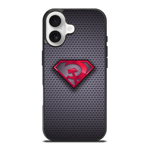 SUPERMAN RED SON LOGO CARBON iPhone 17 Case Cover SUPERMAN RED SON LOGO CARBON iPhone 17 Case Cover